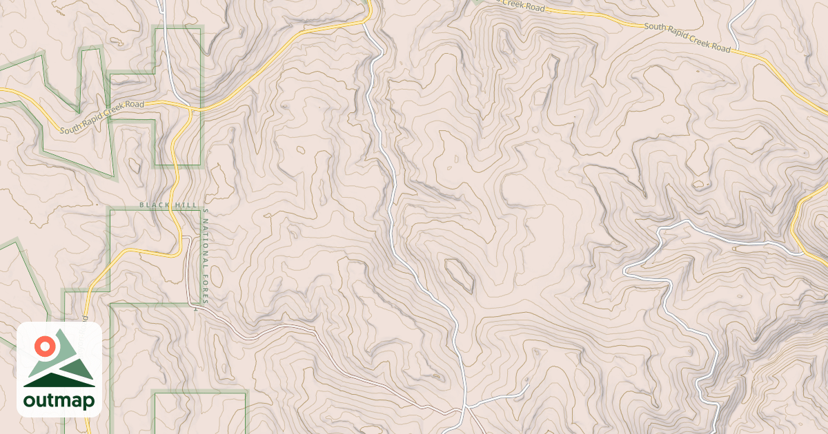 Map of FLAG MOUNTAIN