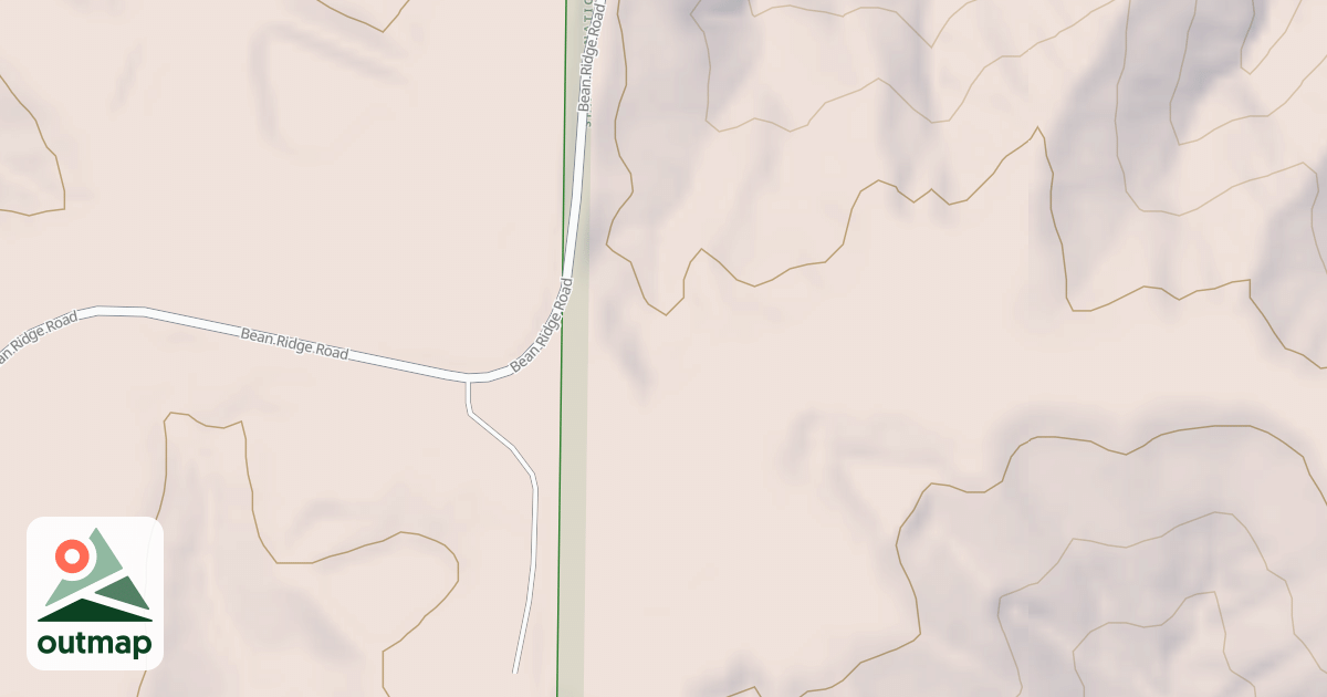 Map of POND RIDGE