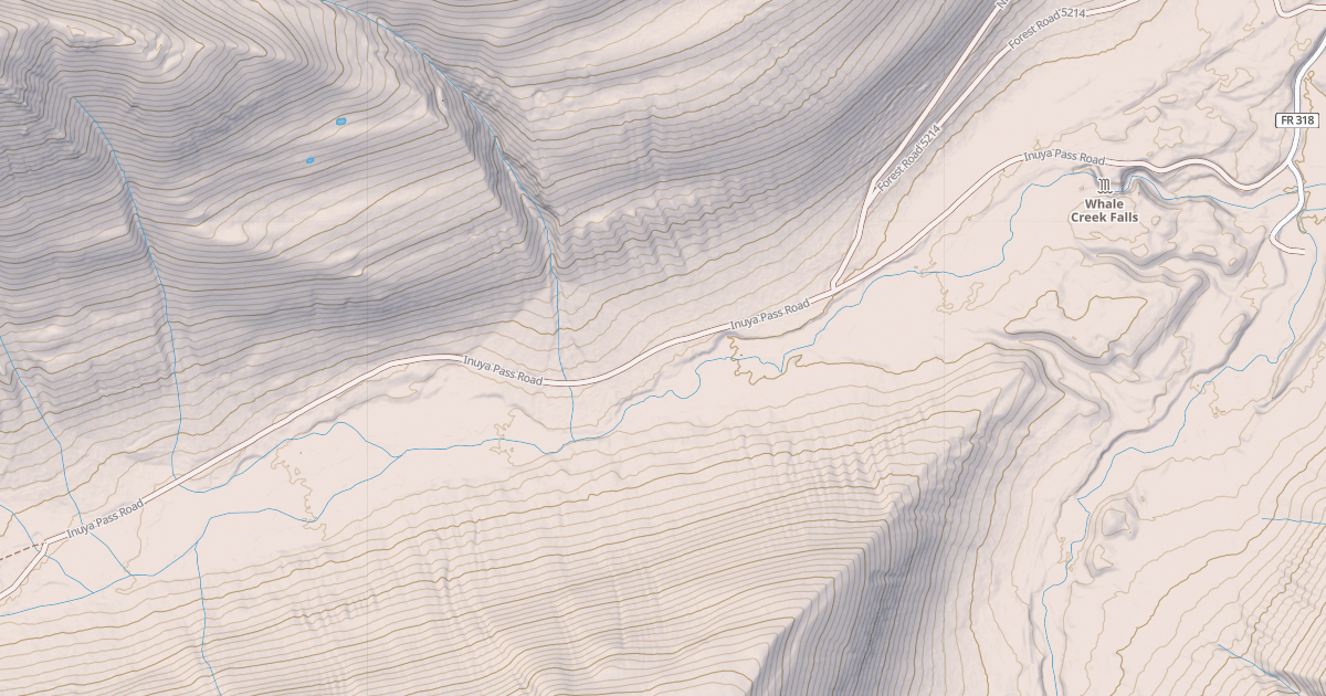 Map preview of INUYA PASS