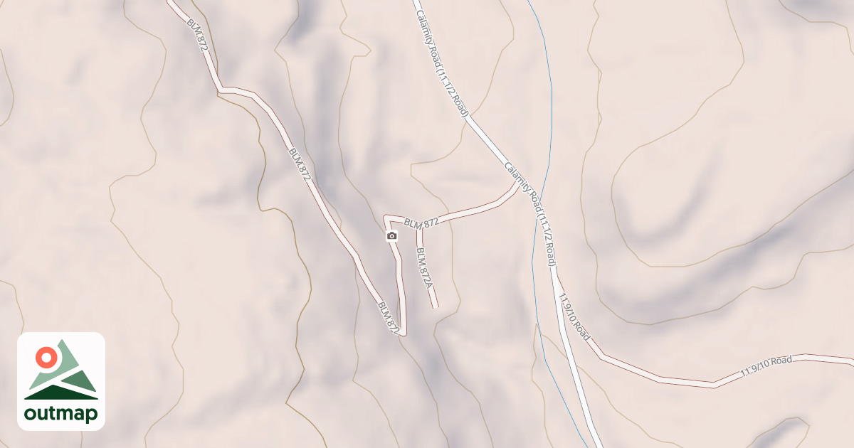 Map of BLM National GTLF Public Motorized Roads b118677e-43b3-4ed4-80c4-4fa96c31d739