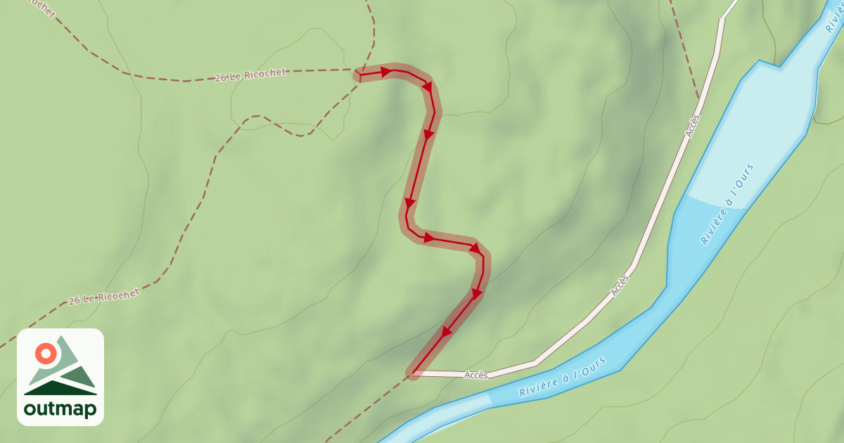 Map of 27 Le Creek Crack