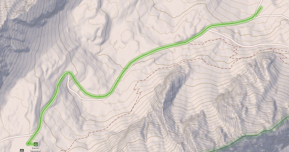 Map preview of Saint-Sauveur