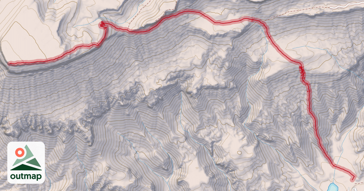 Map of Mount Garfield Trail