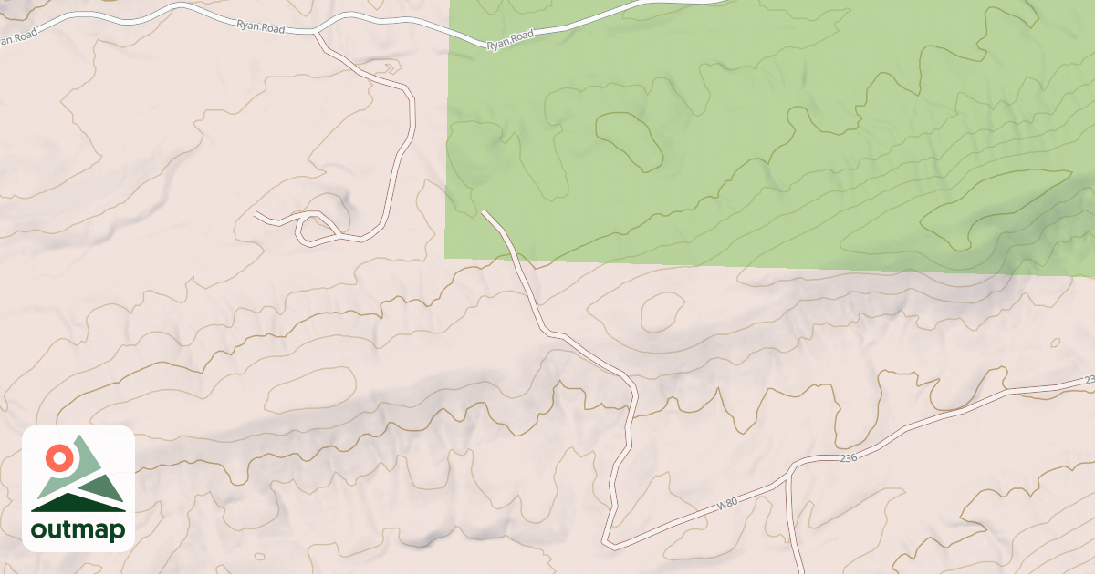 Map of USFS Motor Vehicle Use Map Roads {A8851181-DFB6-43C7-AD7E-BE3A783C313A}
