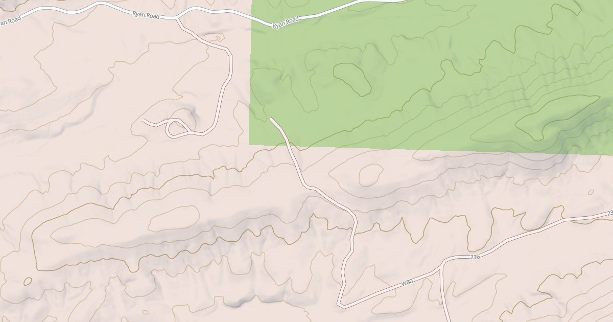 Map preview of USFS Motor Vehicle Use Map Roads {A8851181-DFB6-43C7-AD7E-BE3A783C313A}