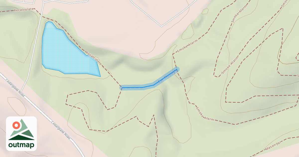 Map of Cut Through