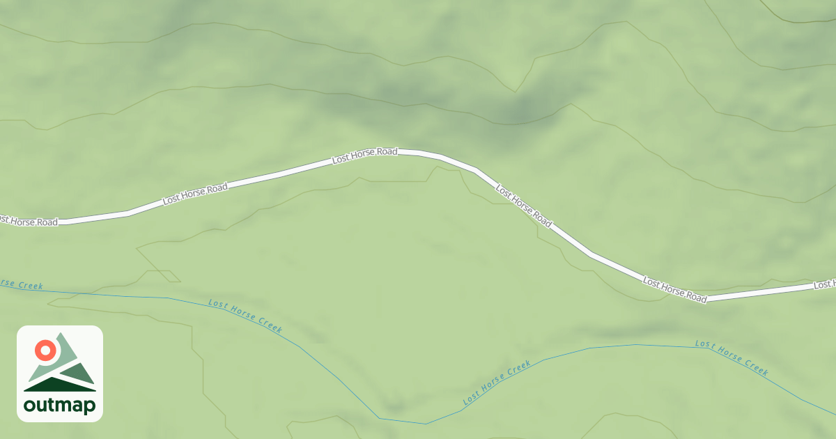 Map of (FDR) LOST HORSE