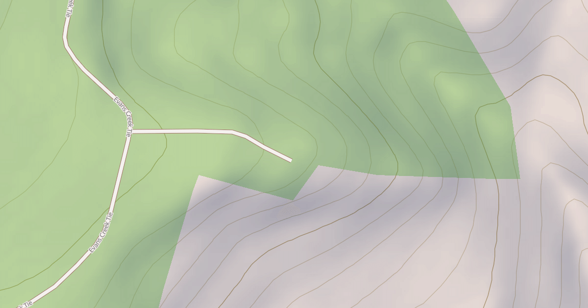 Map preview of SNOWSHOE T.S.