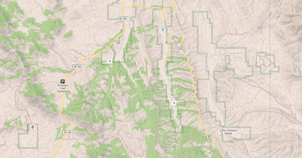 Map preview of PAULINE RIDGE