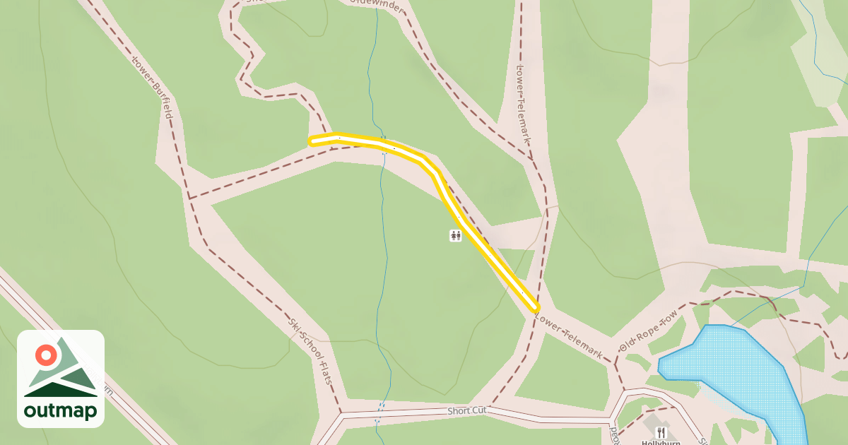 Map of Upper Burfield