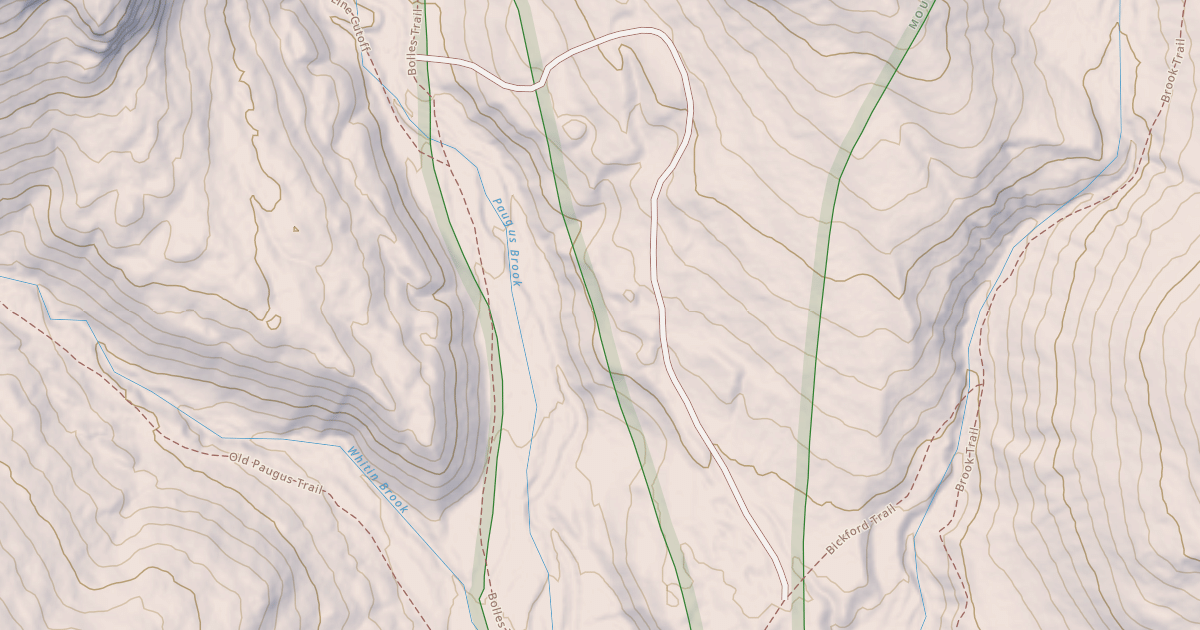 Map preview of Bolles Cutoff Snomo