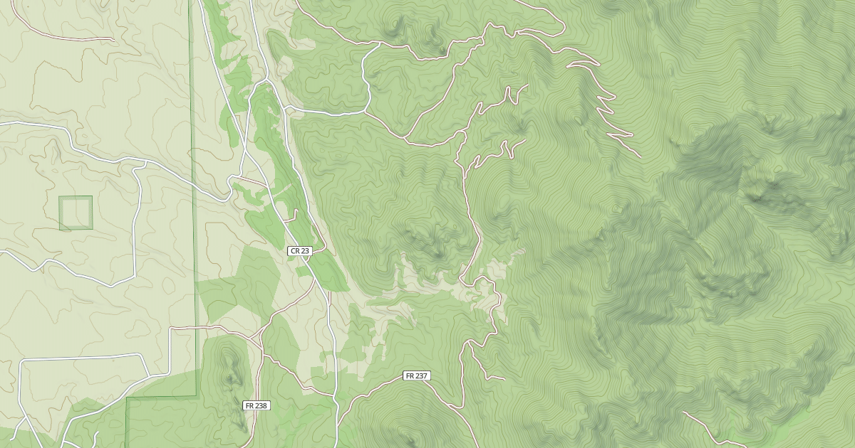 Map preview of SCHOOLMARM MOUNTAIN
