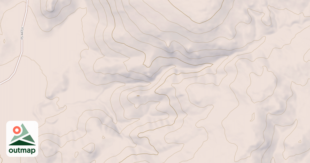 Map of USFS National Forest System Roads {EE2163B2-F284-48B4-9AE0-F63E207C6925}