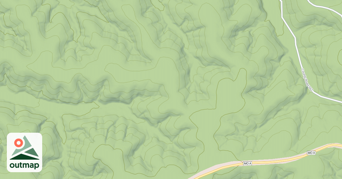 Map of BLACK HENRY HOLLOW