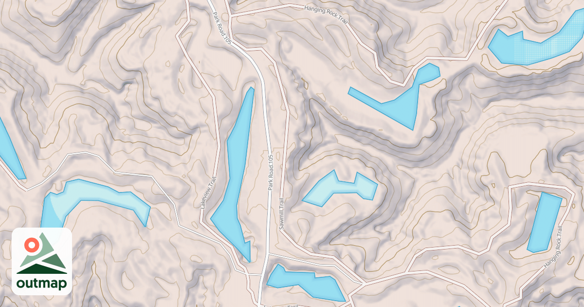 Map of Sawmill Trail