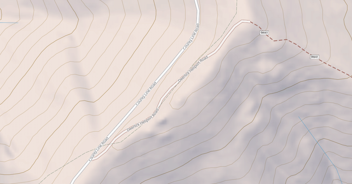 Map preview of DEERLICK HELIPORT