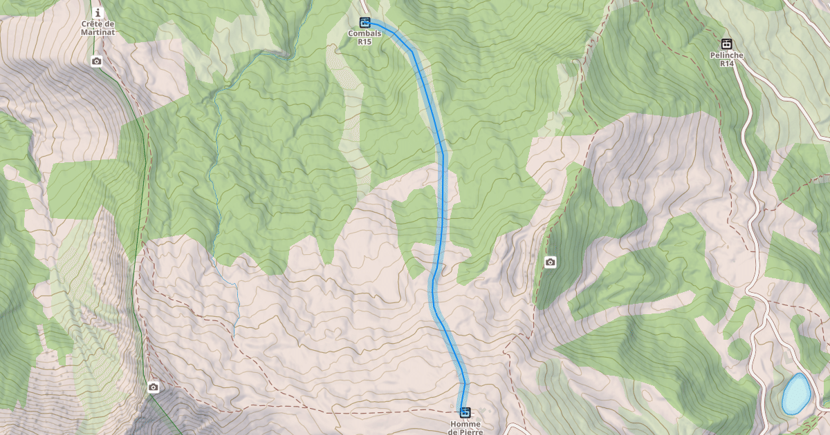 Map preview of Le Lac