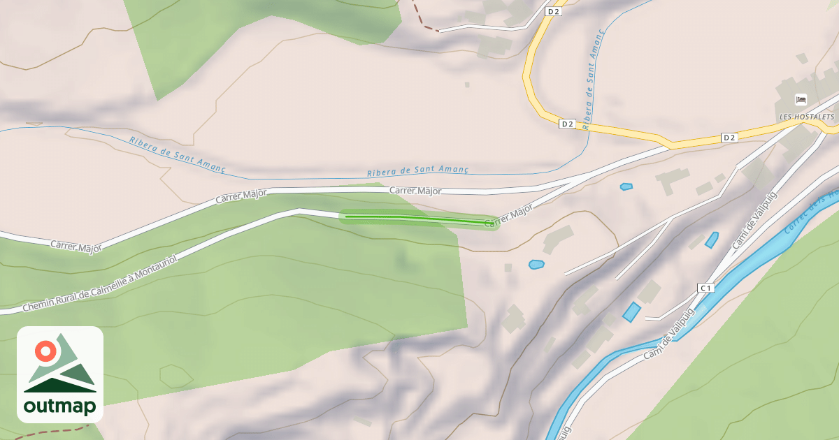 Map of Carrer Major