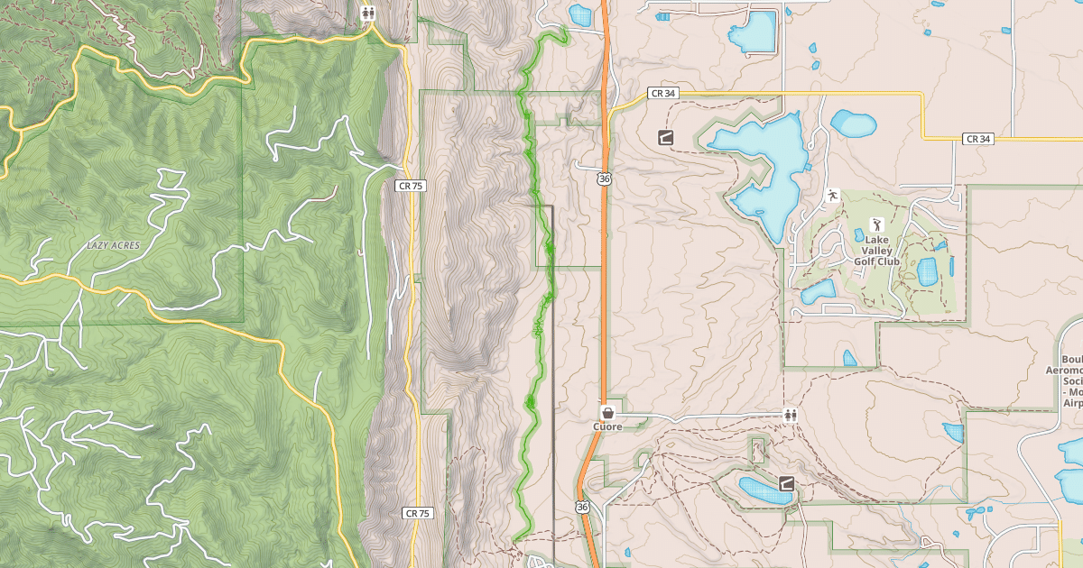 Map preview of North Sky Trail