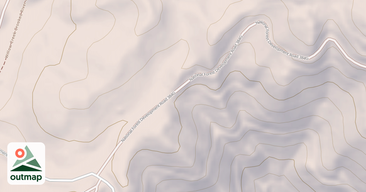 Map of BEAR CRK-LITTLE OWL