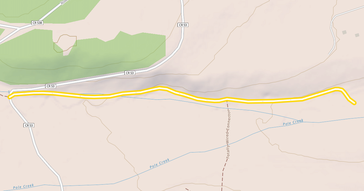 Map preview of Walts Way