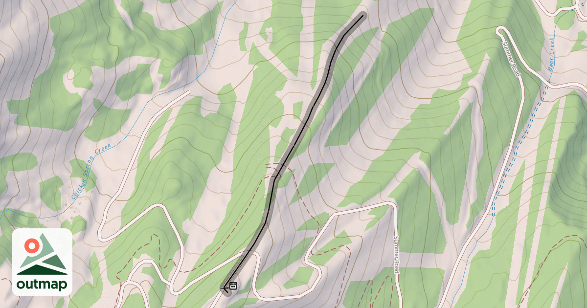 Map of Wildcat Ridge