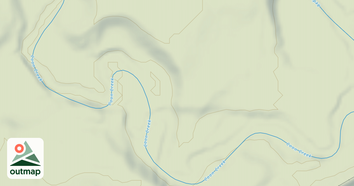 Map of Shady Oaks Native Prairie Adventure Trails