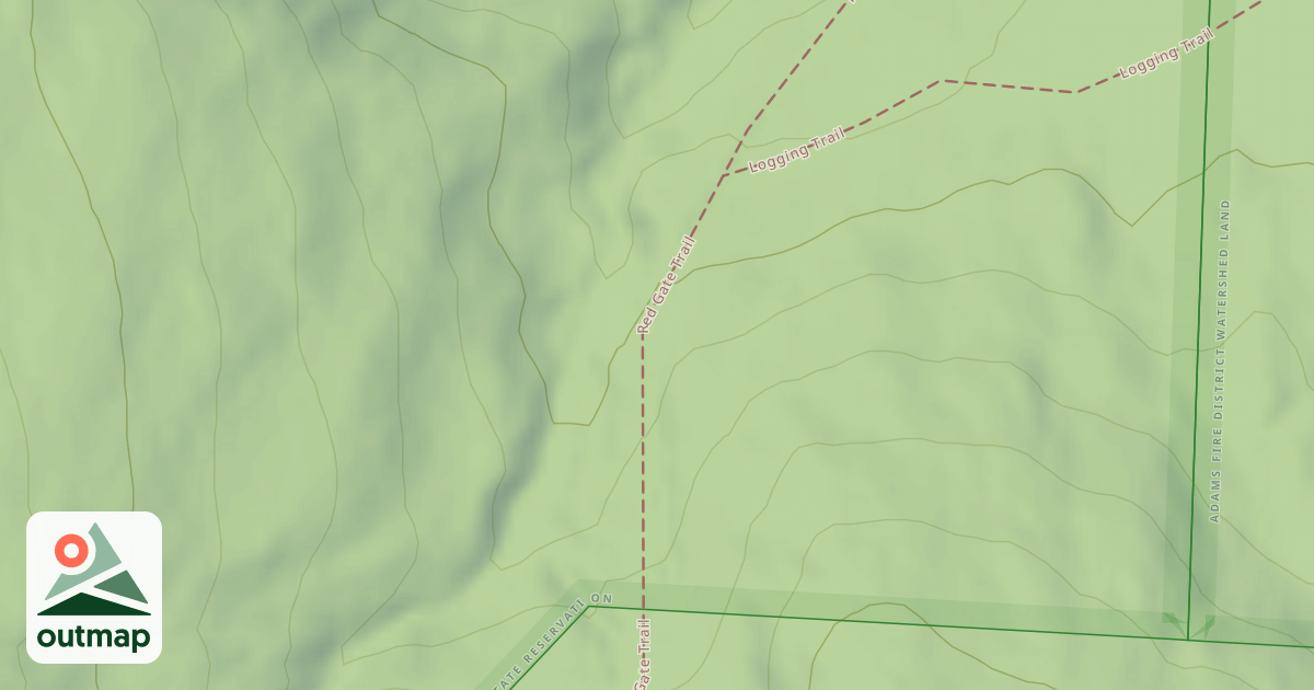 Map of Red Gate