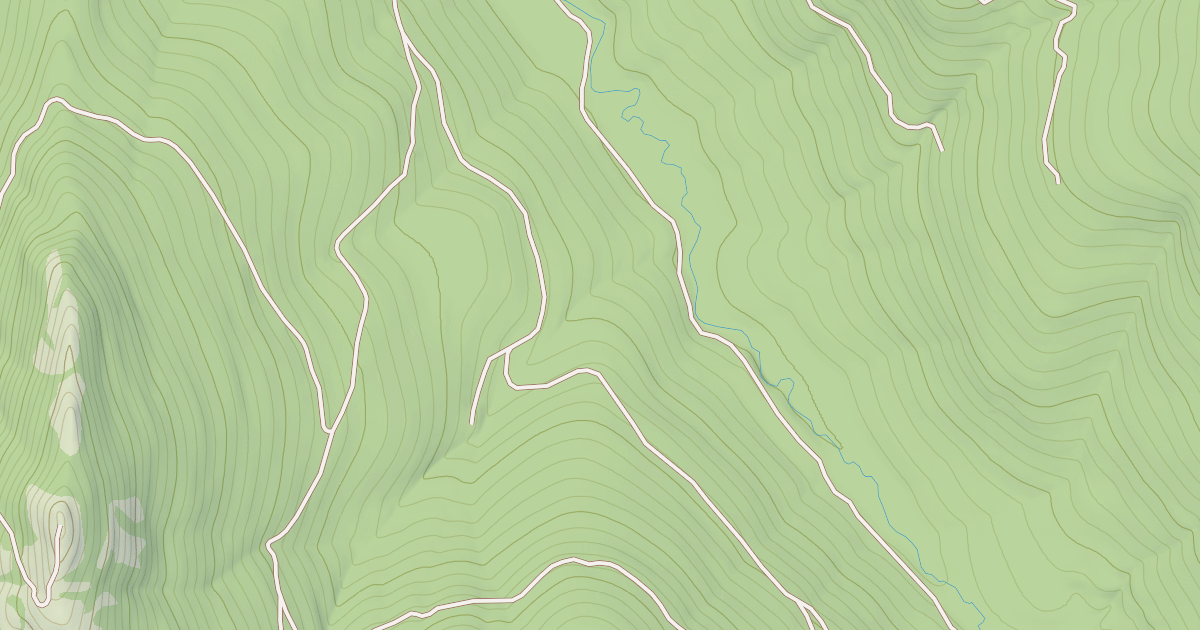 Map preview of BRUIN CREEK SNOWMOBILE SPUR