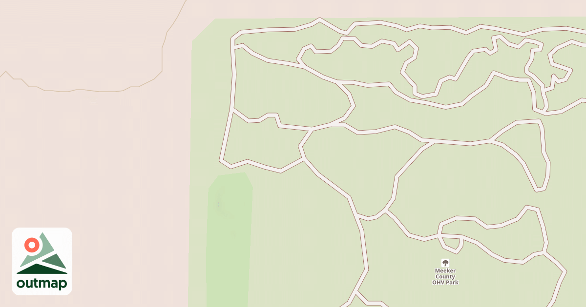 Map of Meeker County ATV/OHM Trails