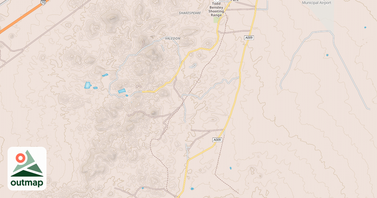 Map of Continental Divide National Scenic Trail