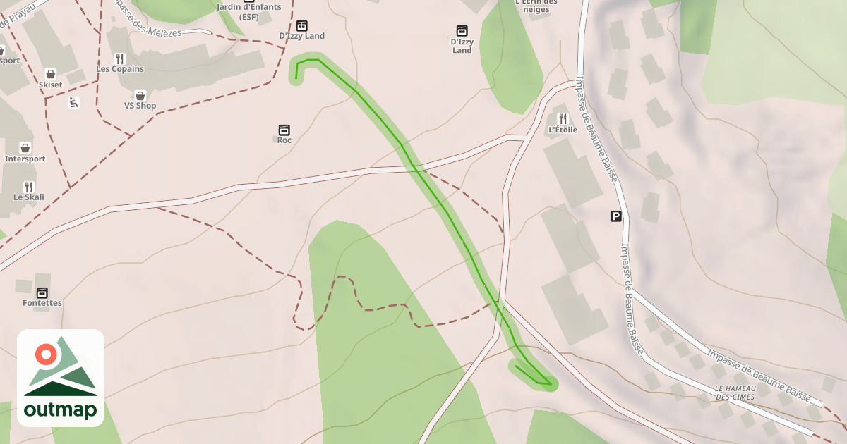 Map of Chaumattes