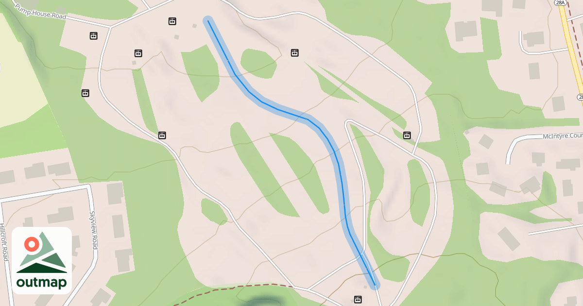 Map of Gilman Race Trail