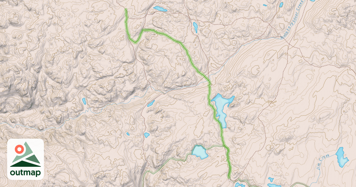 Map of Lowline Trail