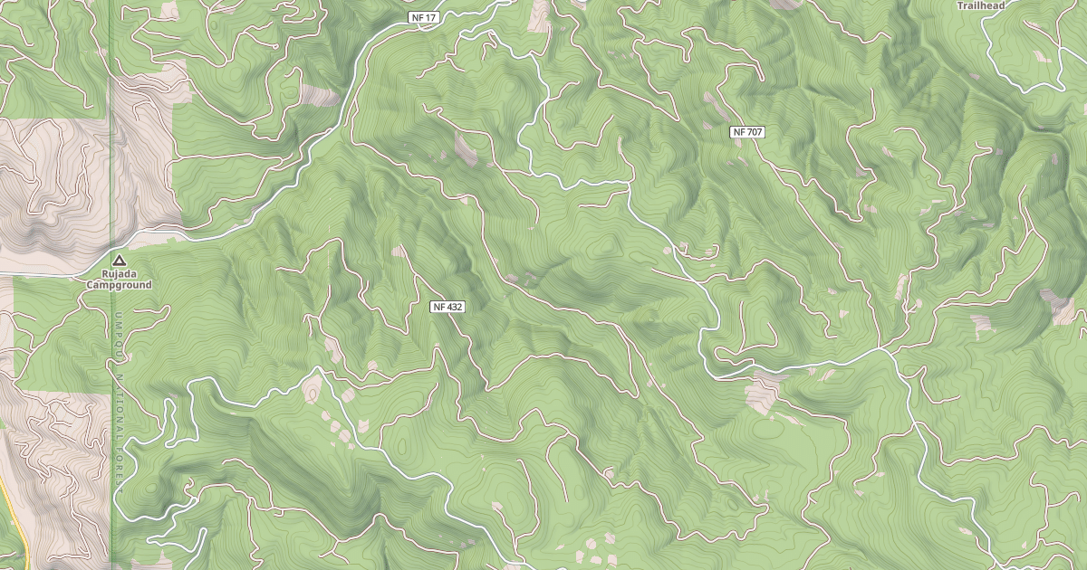 Map preview of DINNER CREEK