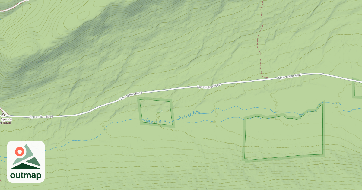 Map of Bald Eagle State Forest Snowmobile Trails