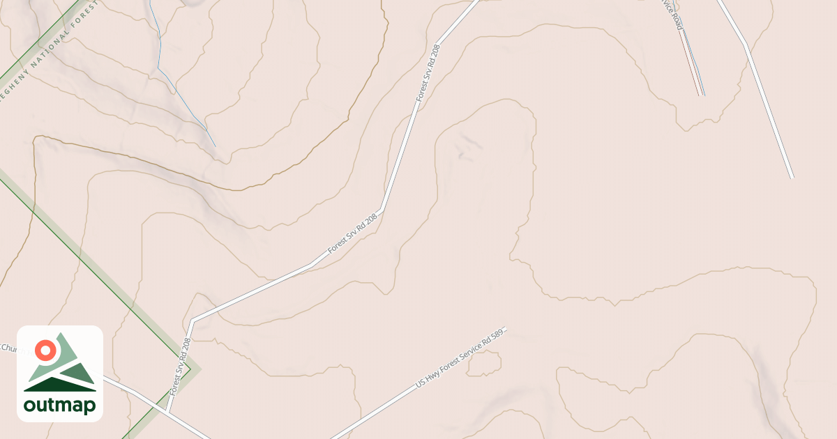 Map of PRATHER RUN