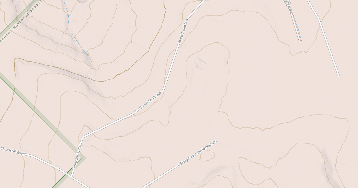 Map preview of PRATHER RUN