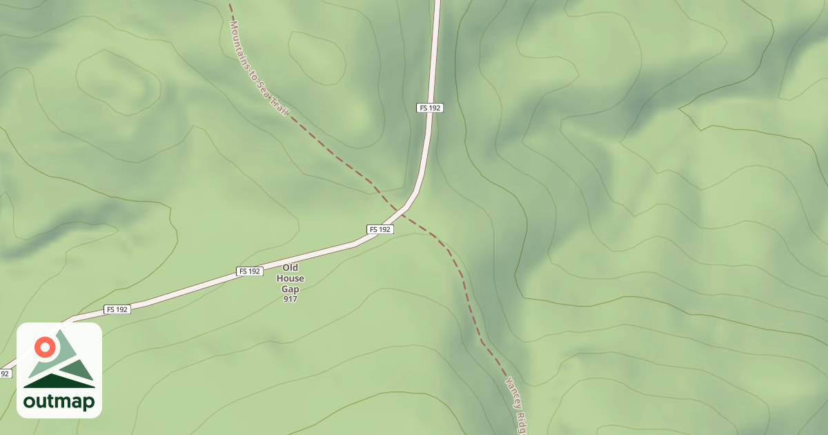 Map of OLD HOUSE GAP ORCHARD