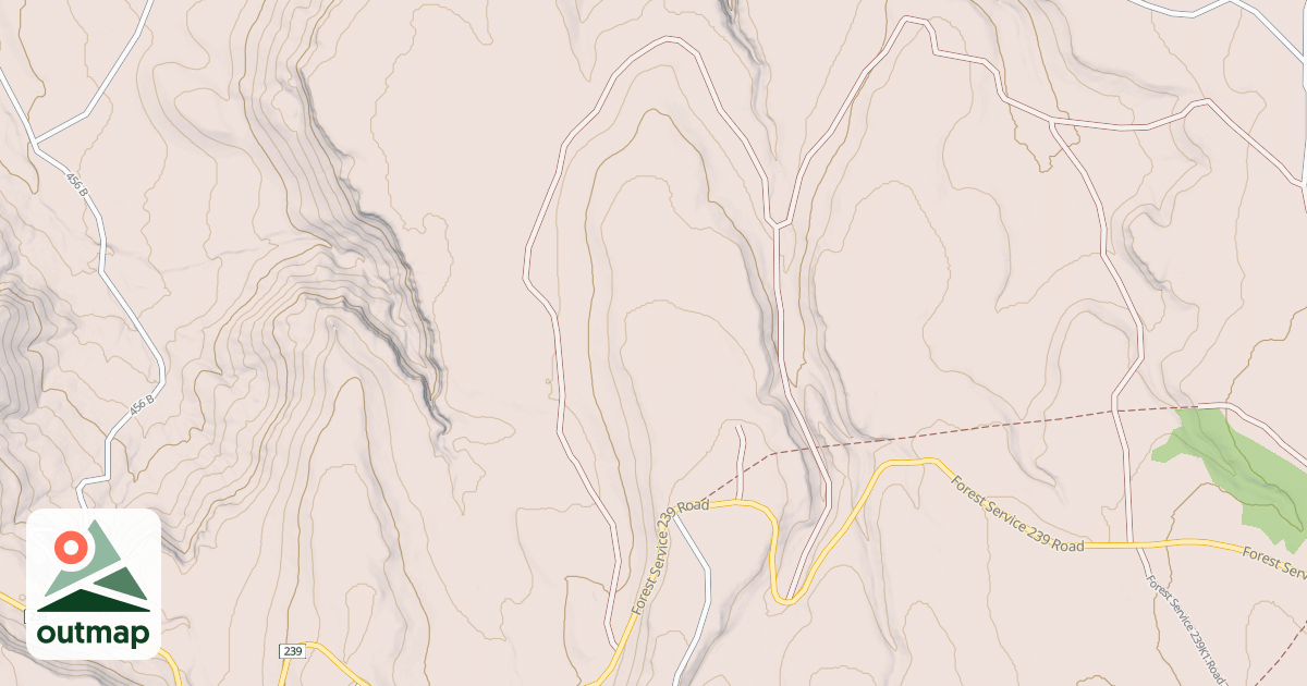 Map of USFS National Forest System Roads {47B7D893-4609-45E5-BEC3-B24CDD241293}