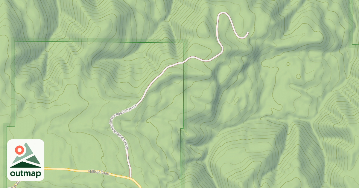 Map of USFS Motor Vehicle Use Map Roads {5353D1AF-E072-4CE5-9FC8-D3AD5E0D70DB}