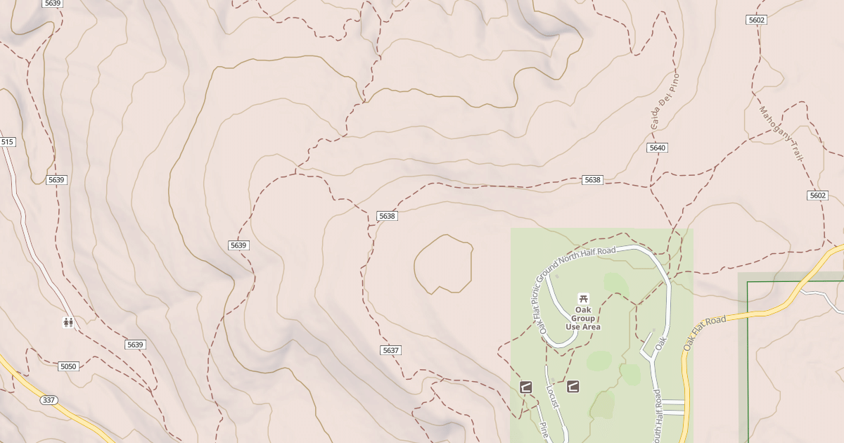 Map preview of OAK FLAT CONNECTOR