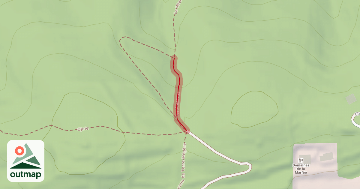 Map of Le Pierreux