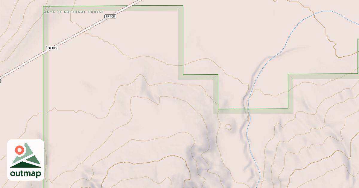 Map of OFF OLD NM-96