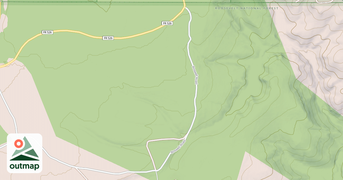 Map of BOSWELL