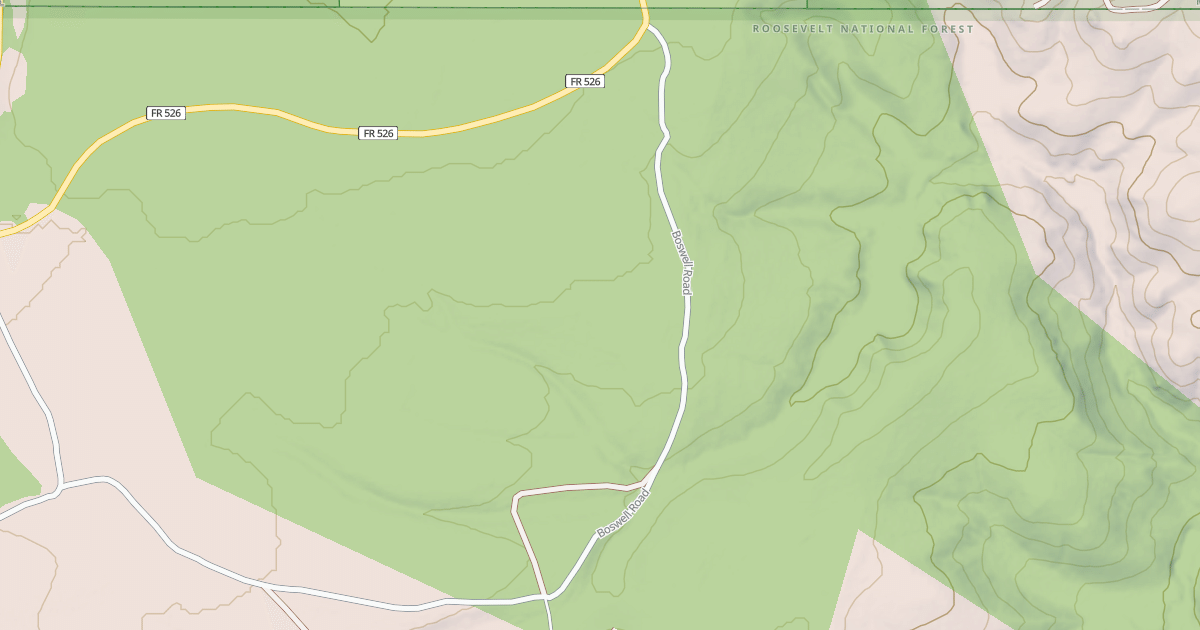 Map preview of BOSWELL
