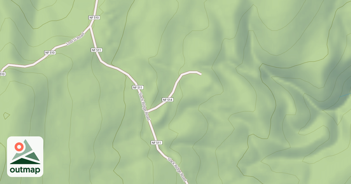 Map of LAY RIDGE