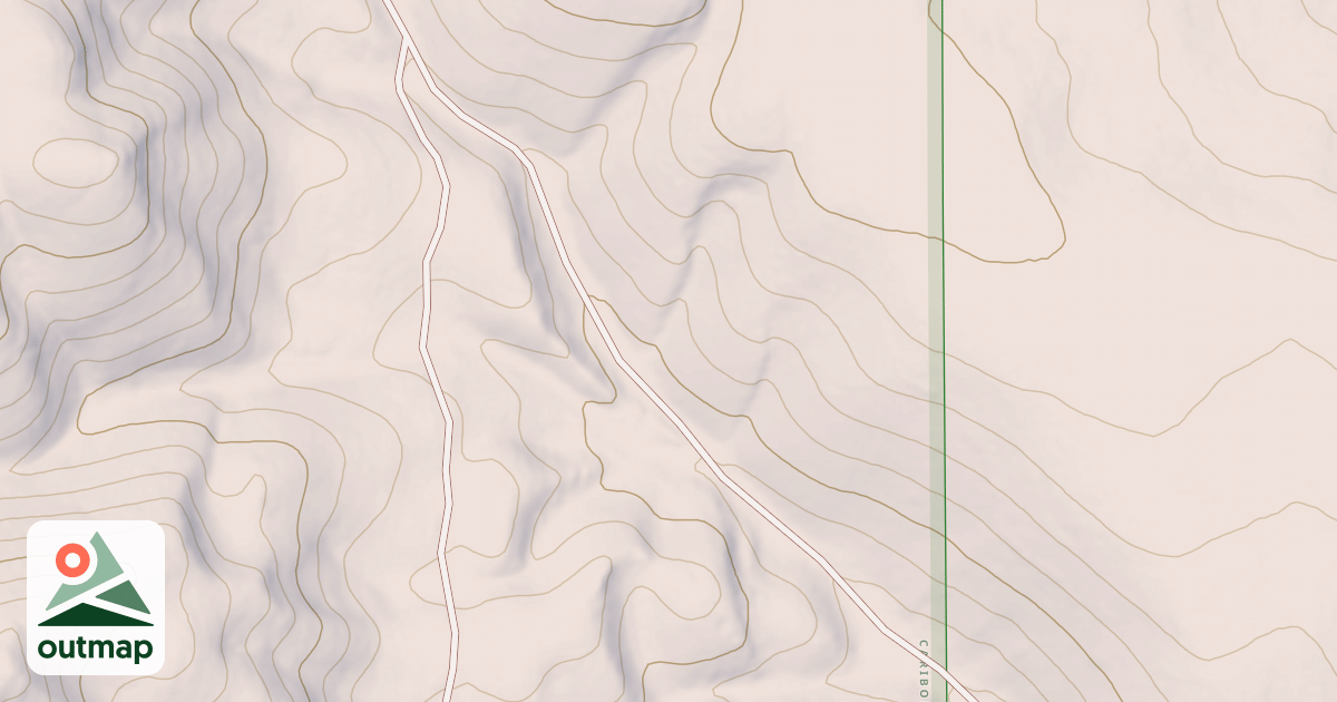Map of CRIB SPRING