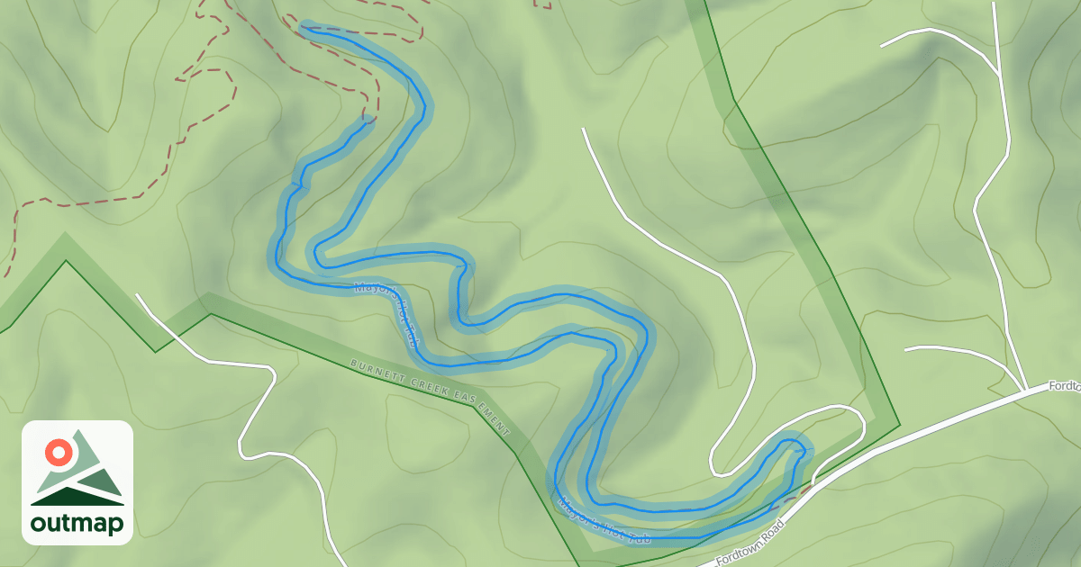 Map of Mayor's Hot Tub