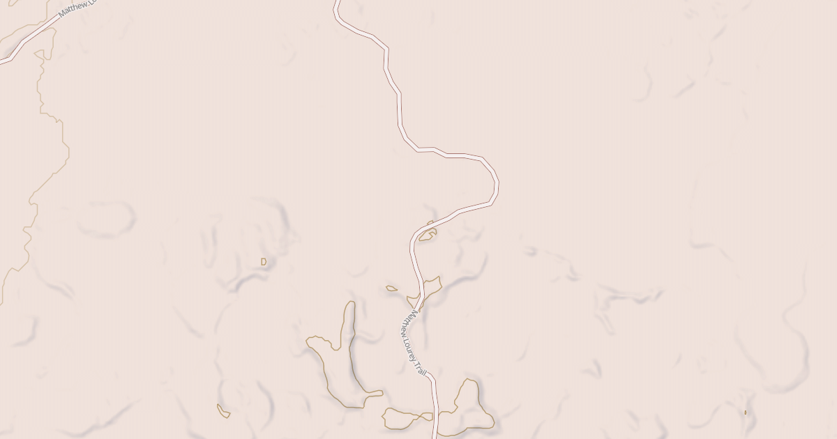 Map preview of Matthew Lourey State Trail
